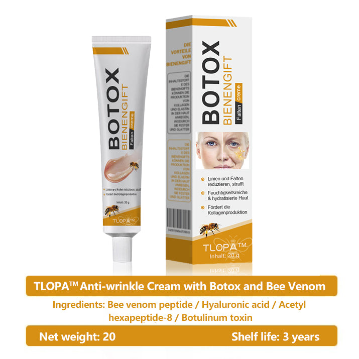 TLOPA® 🌿 Botox Bee Venom Wrinkle Removal Cream