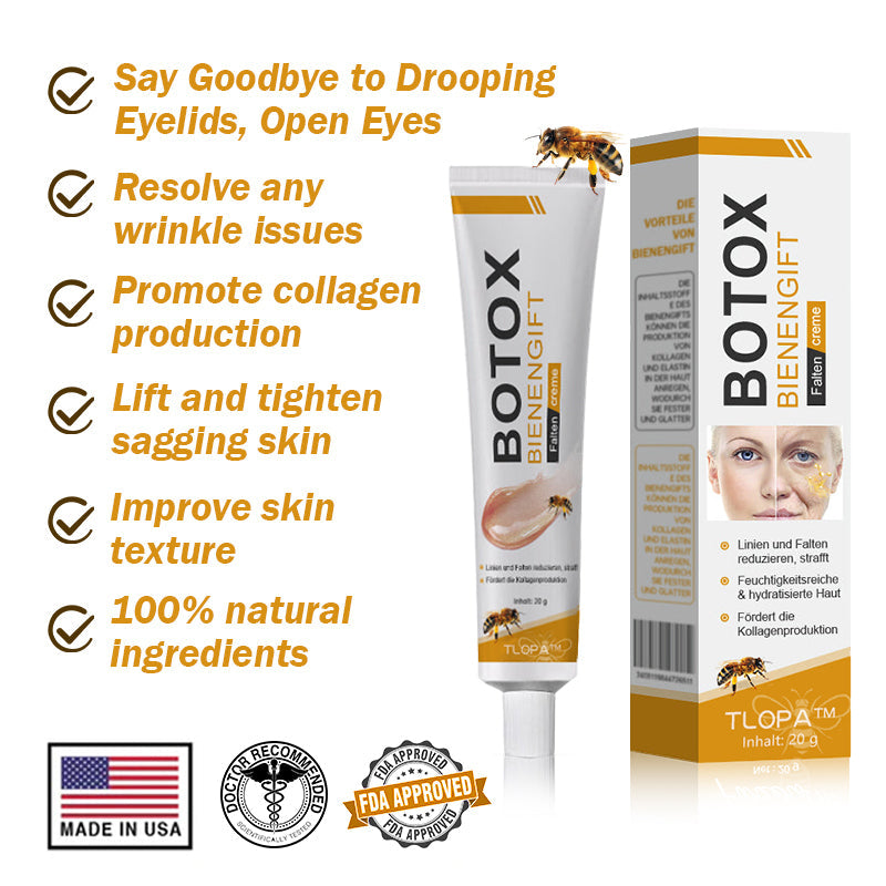 TLOPA® 🌿 Botox Bee Venom Wrinkle Removal Cream
